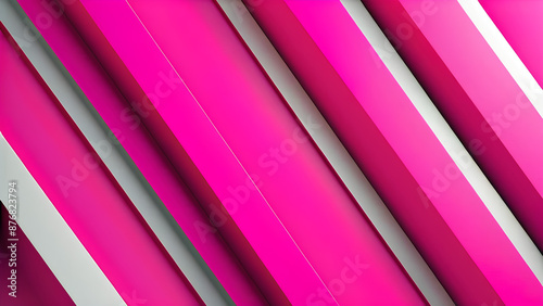 AI generated image of background with 3d stripes
