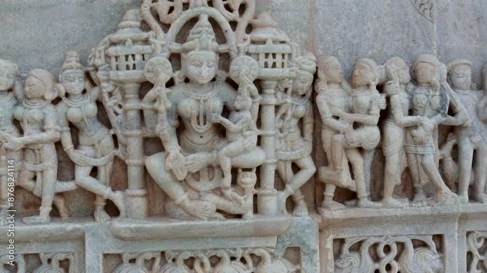 unique stone art at historical temple wall at day from different angle unique stone art at historical temple wall at day from different angle