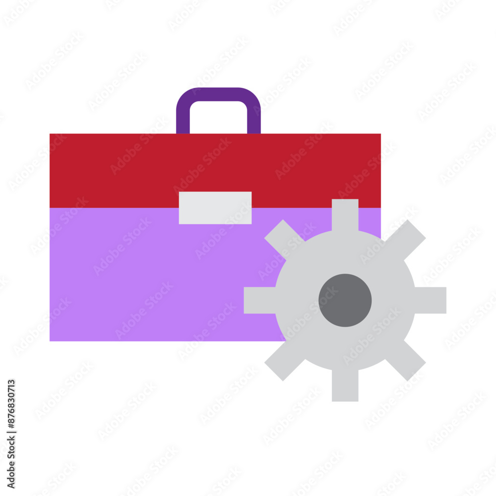 Portfolio Management Vector Flat Icon Design Portfolio Management Vector Flat Icon Design