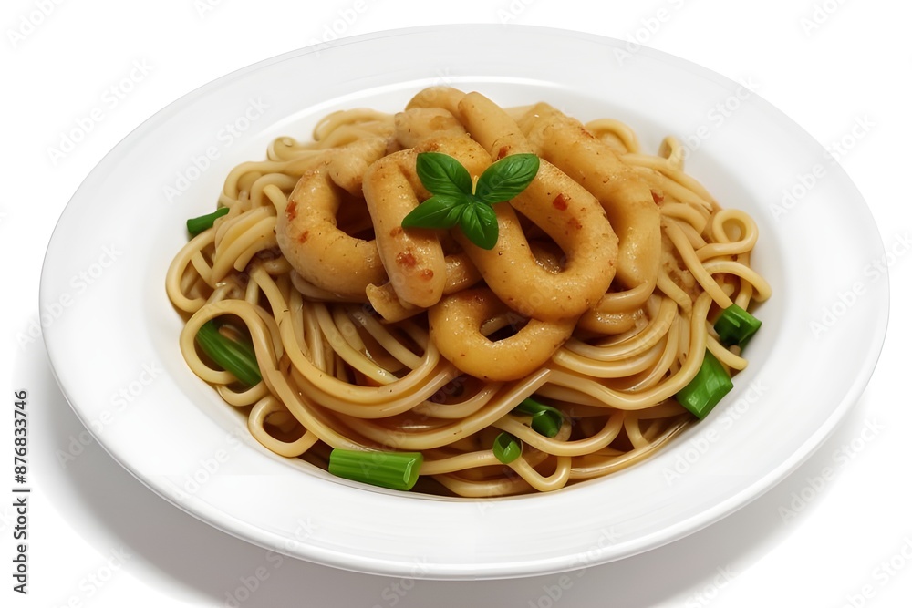 A Flavorful Bowl of Traditional Khao Soi Noodle Soup A Flavorful Bowl of Traditional Khao Soi Noodle Soup