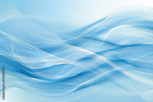 a blue and white background