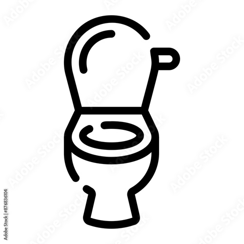toilet Line Icon