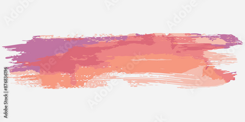 realistic color paint, ink brush, brush strokes, brushes, lines, frames, box, grungy. Grungy brushes collection. Brush stroke paint boxes on white background - stock vector.