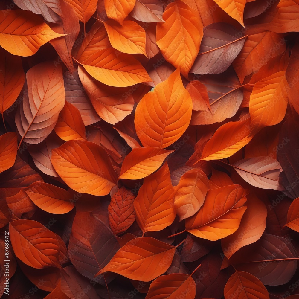 A vibrant background showcasing a carpet of colorful autumn leaves in shades of red orange and yellow A vibrant background showcasing a carpet of colorful autumn leaves in shades of red orange and yellow