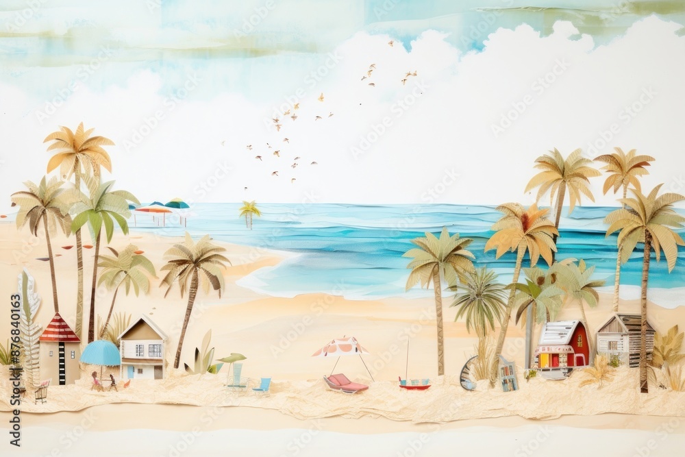 Obraz premium Outdoors nature summer beach.