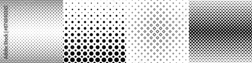 Black and white pattern collection