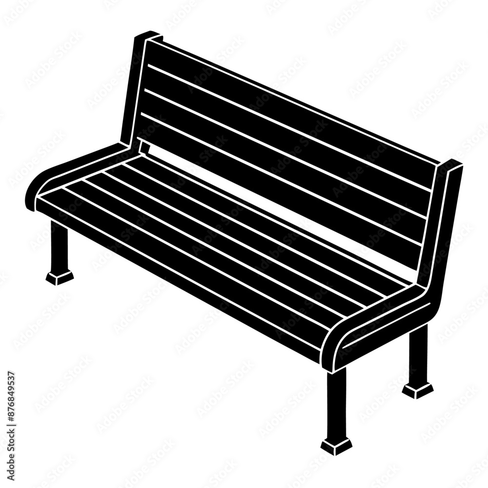 bench black silhouette art illustration bench black silhouette art illustration