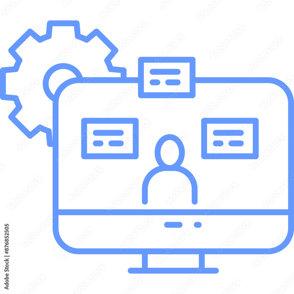 Business Marketing Service Icon Business Marketing Service Icon