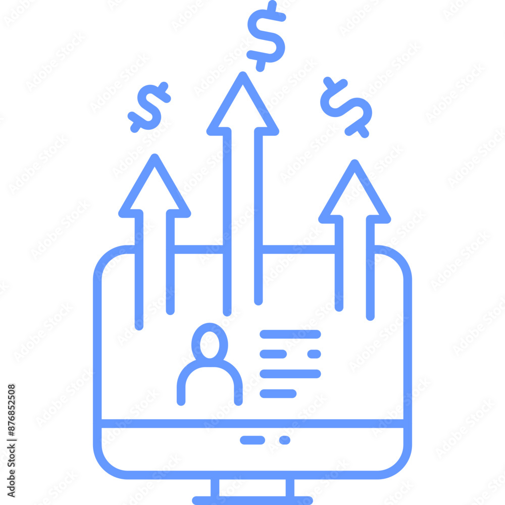 Business Marketing Service Icon Business Marketing Service Icon