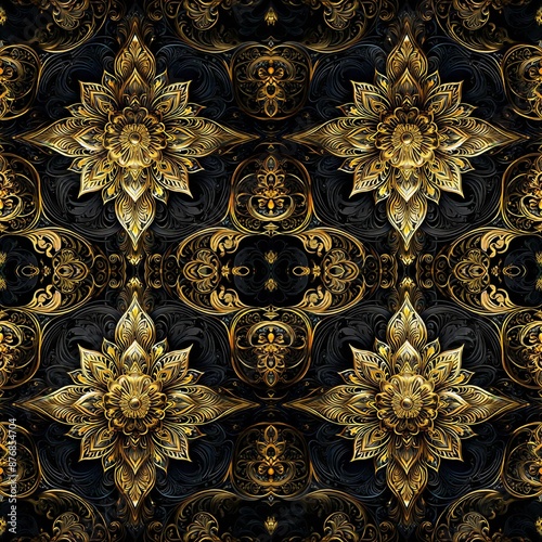 Seamless pattern background