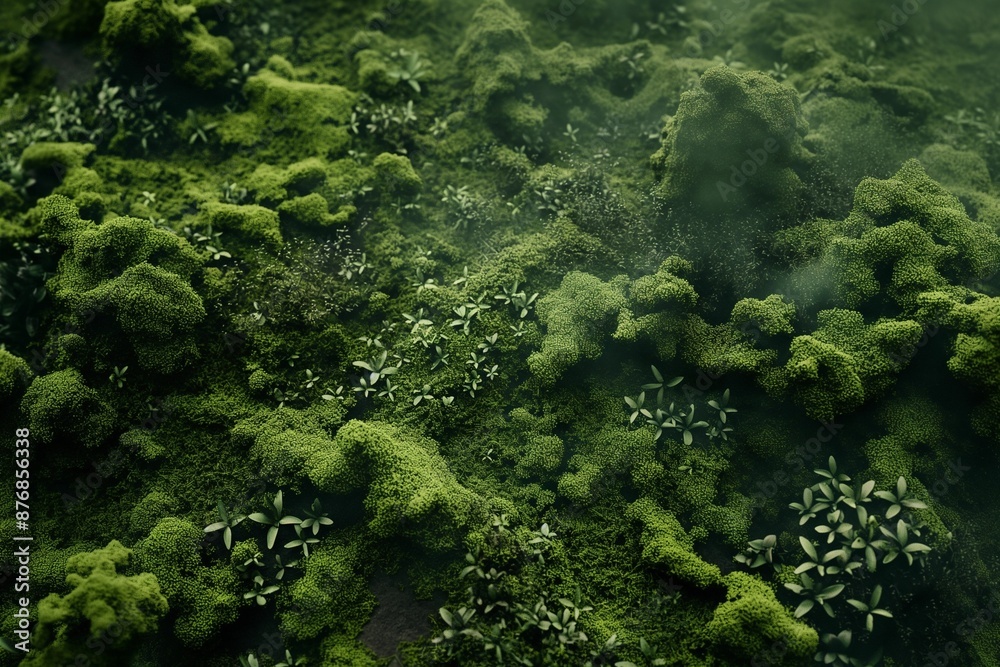 realistic digital moss, moss on the rocks realistic digital moss, moss on the rocks