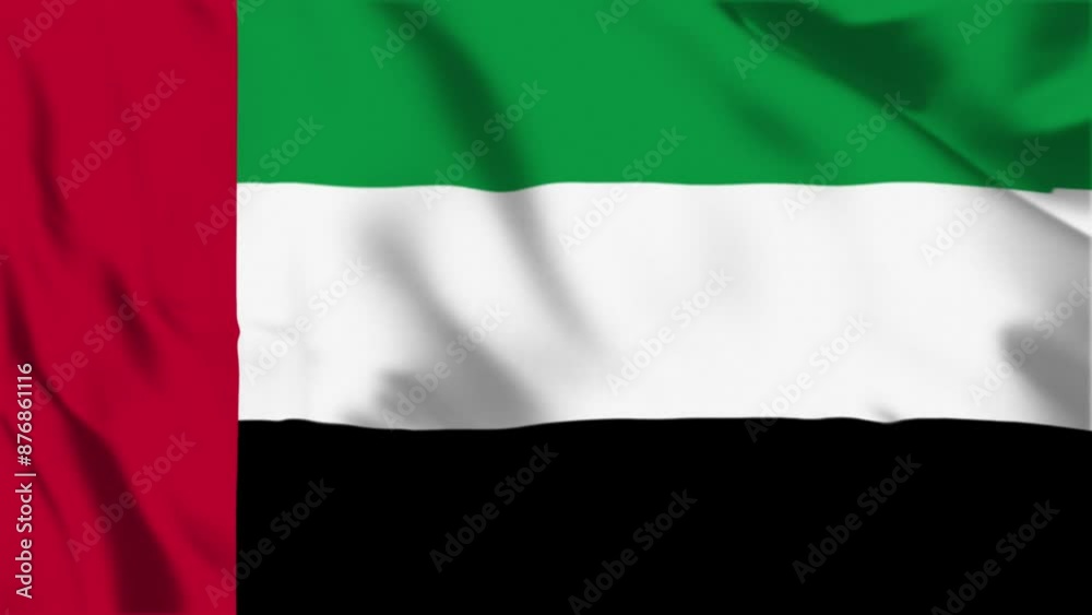 United Arab Emirates Waving Flag Hight Quality , For Youtube and Other Social Media Use United Arab Emirates Waving Flag Hight Quality , For Youtube and Other Social Media Use