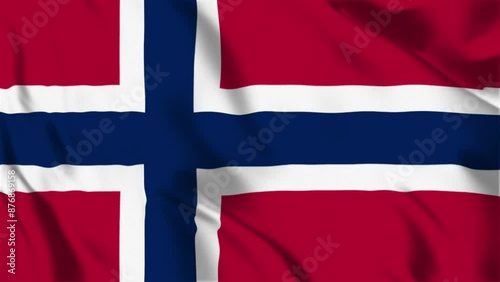 Norway Waving Flag Hight Quality , For Youtube and Other Social Media Use