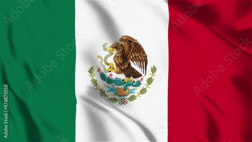 Mexico Waving Flag Hight Quality , For Youtube and Other Social Media Use