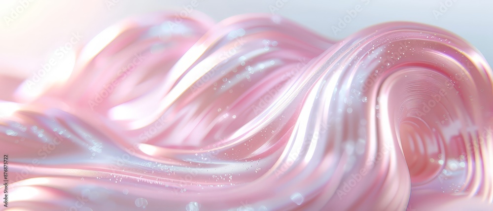 Abstract pink and white swirl background. Abstract pink and white swirl background.