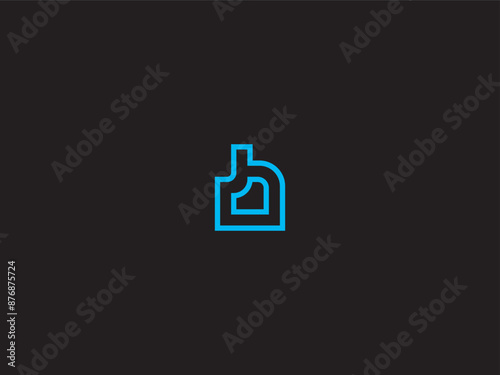 Creative business monogram logo design