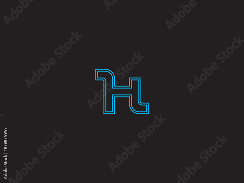 Creative business monogram logo design