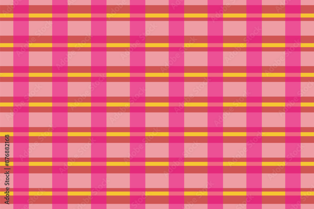 Blue Gingham Style Pattern Tile Blue white gingham cloth vector. Checkered tablecloth pattern. Traditional plaid seamless vector texture. Gingham plaid pattern.