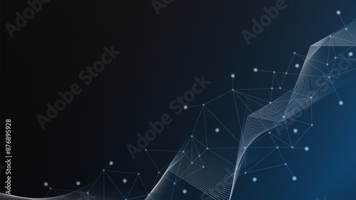 technology background abstract. technology with line digital color dot hi-tech vector. technological for web banner, background, object. 