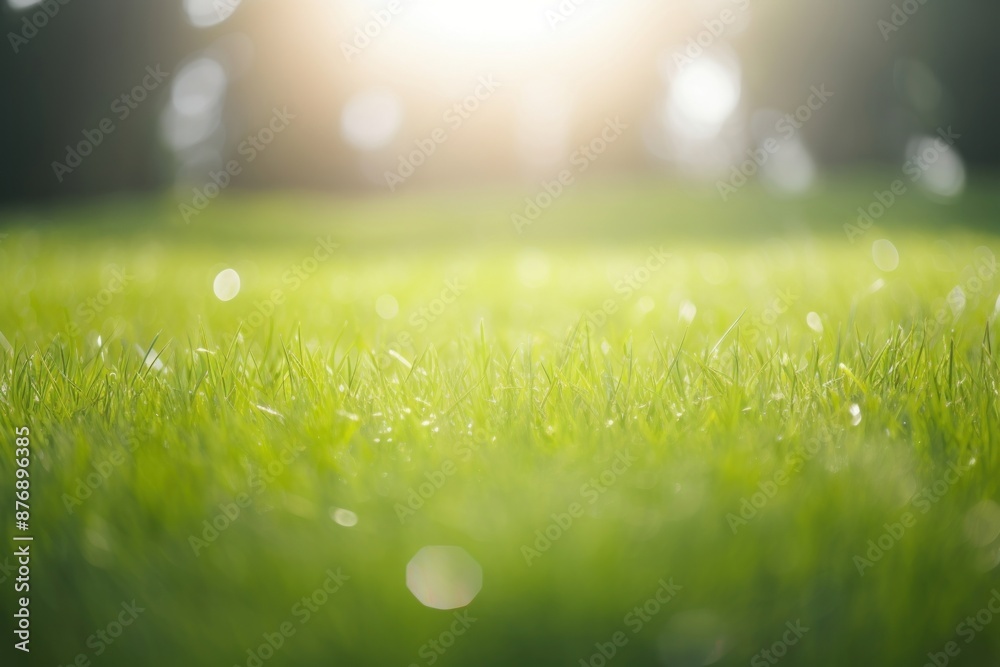 Obraz premium Lawn lawn backgrounds sunlight.