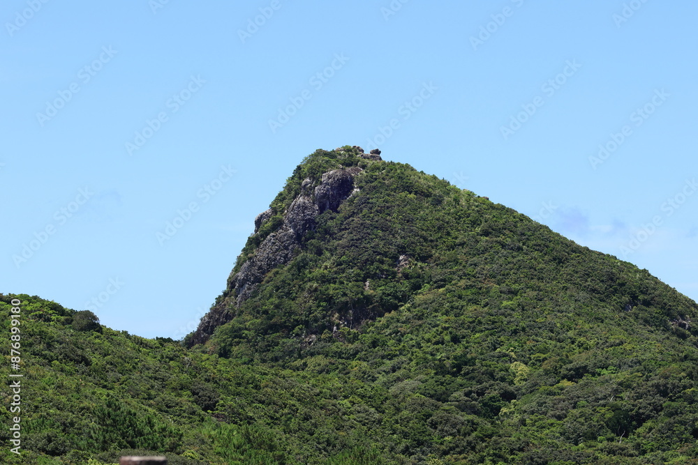 Obraz premium Mt.Nosoko seen from Nosokodake observation deck
