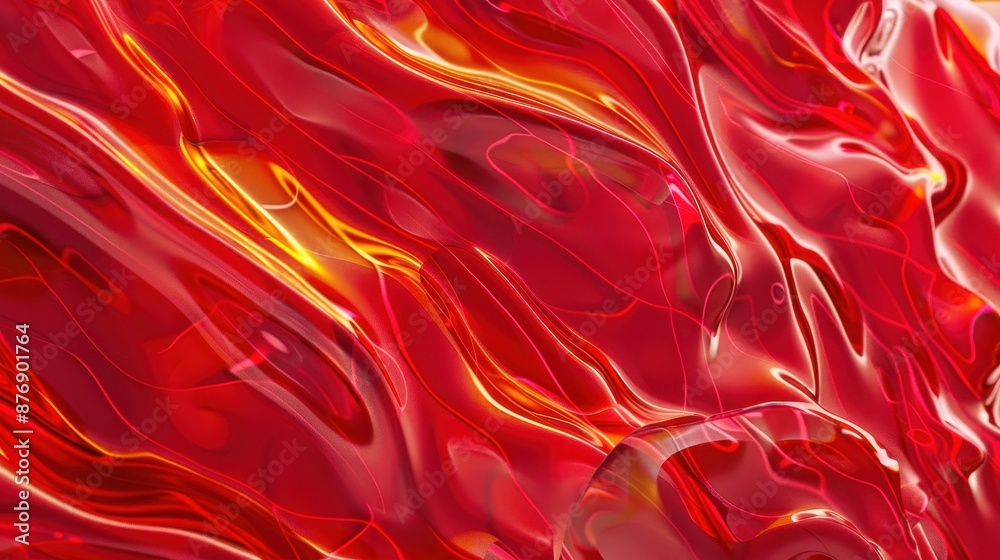 A background of intense red wavy glass with sharp peaks and troughs, interspersed with streaks of yellow. A background of intense red wavy glass with sharp peaks and troughs, interspersed with streaks of yellow.