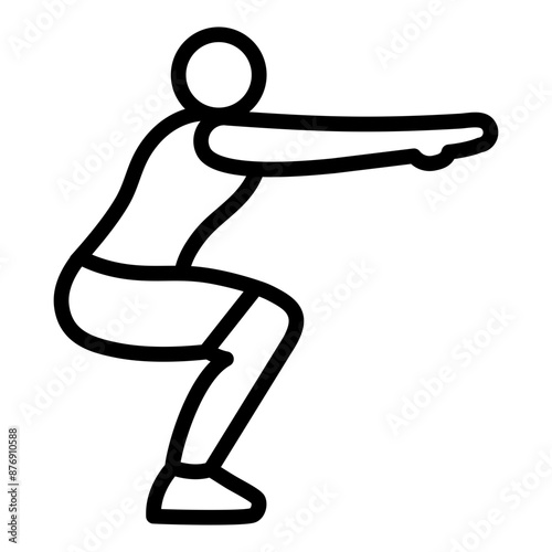 Squats Icon