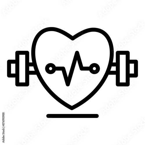 Heart Rate Training Icon