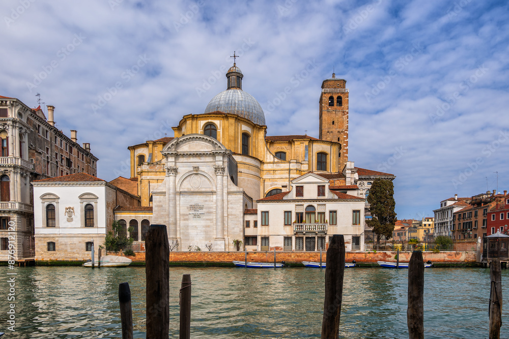 Naklejka premium Church of San Geremia in Venice