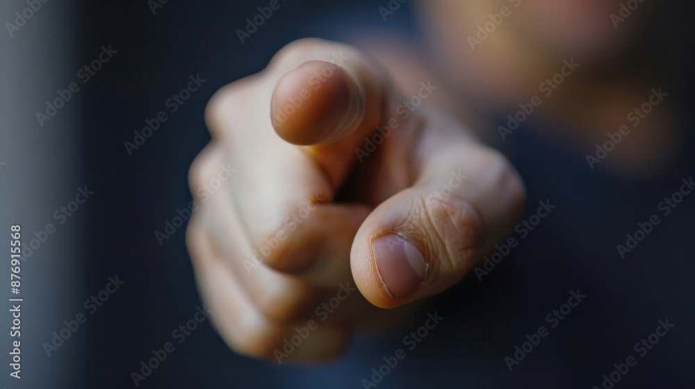 A close-up of a hand pointing directly at the viewer. The focus is on the finger, creating a sense of directness and accusation. A close-up of a hand pointing directly at the viewer. The focus is on the finger, creating a sense of directness and accusation.