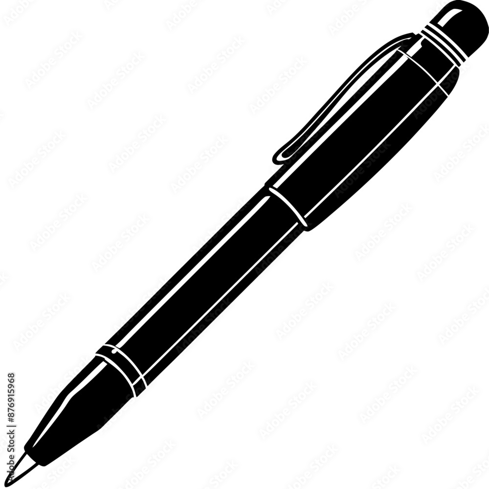 pen black silhouette art illustration pen black silhouette art illustration