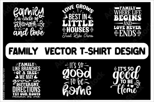 Togetherness Family Tee | Creative Vector Design for Family Moments