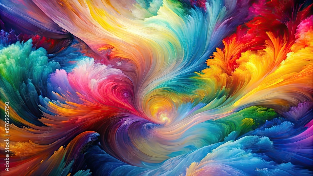 Abstract painting with vibrant colors and dynamic shapes , art, colorful, creative, expression, modern, contemporary, design Abstract painting with vibrant colors and dynamic shapes , art, colorful, creative, expression, modern, contemporary, design