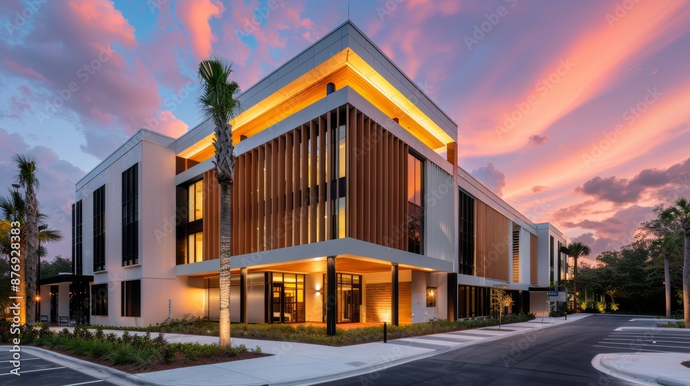 Innovative architectural design for a mixed-use building, balancing residential warmth and commercial structure with temperature optimization Innovative architectural design for a mixed-use building, balancing residential warmth and commercial structure with temperature optimization
