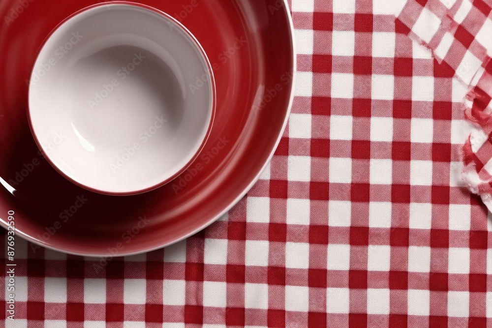 Plate tablecloth saucer bowl. Plate tablecloth saucer bowl.