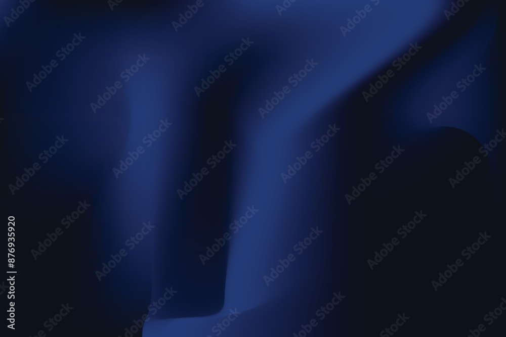Abstract dark background. Silk satin fabric. Navy blue color. Elegant background with space for design. Soft wavy folds. Christmas, birthday, anniversary, award. Template. Abstract dark background. Silk satin fabric. Navy blue color. Elegant background with space for design. Soft wavy folds. Christmas, birthday, anniversary, award. Template.
