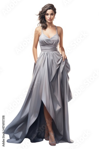 Woman dress portrait fashion.