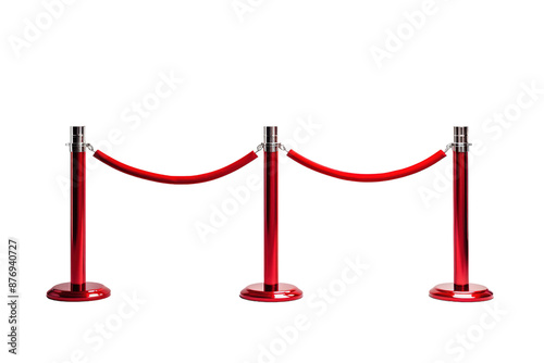 A Red Carpet Welcoming Guests to a Special Event on a White or Clear Surface PNG Transparent Background