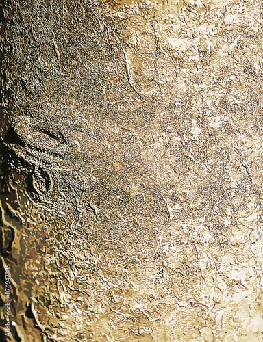 Vector illustration of Laburnum bark background. Natural bean surface texture.
