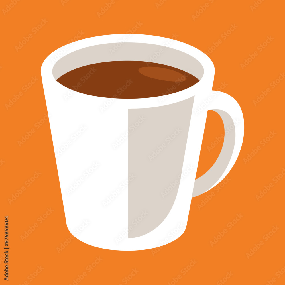 Coffee cup logo icon vector illustration.
Coffee cup logo icon vector illustration.
