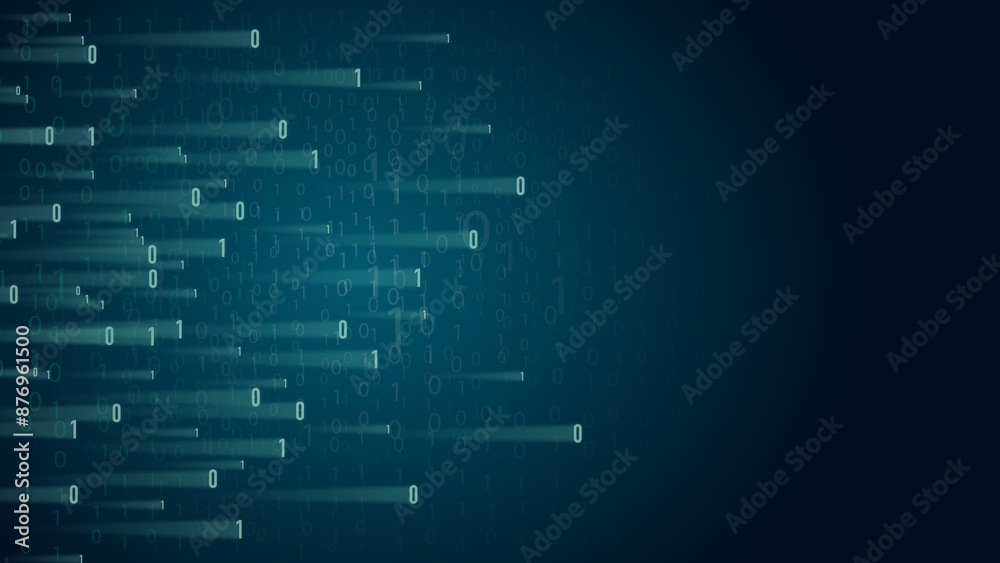 tech binary digital language background design tech binary digital language background design