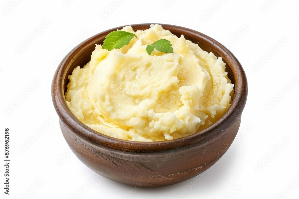 Creamy Mashed Potatoes in Bowl Creamy Mashed Potatoes in Bowl