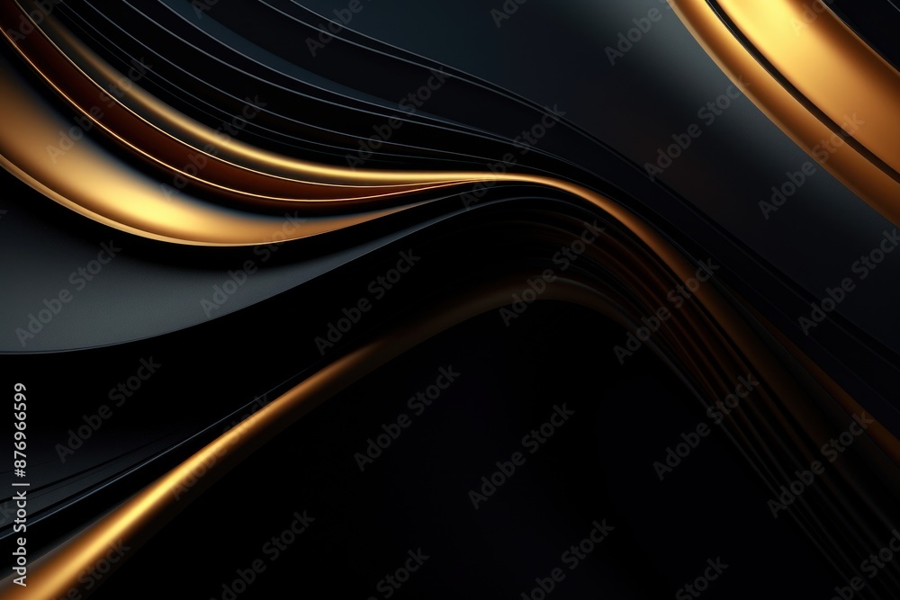 3D abstract wallpaper backgrounds pattern black. 3D abstract wallpaper backgrounds pattern black.