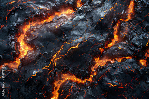 Lava River and Flow photo