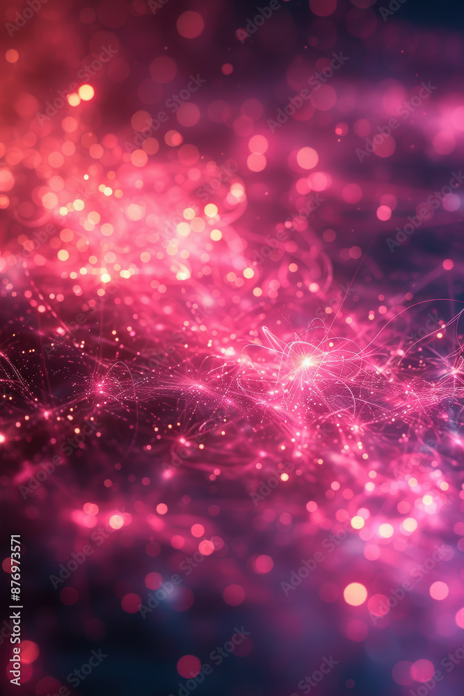 Obraz premium Bright Neon Pink Backgrounds