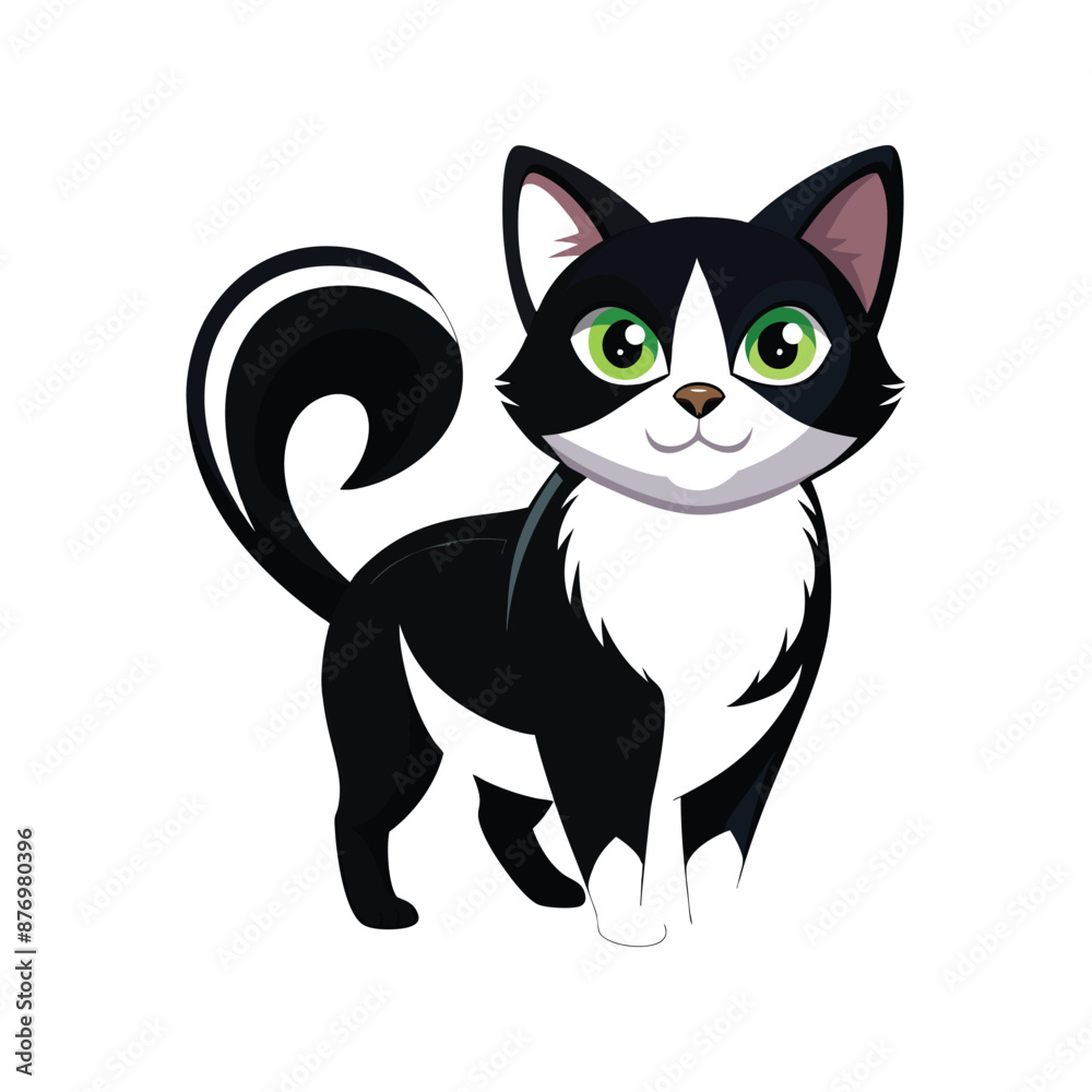 Halloween Cat Silhouette Vector illustration Halloween Cat Silhouette Vector illustration