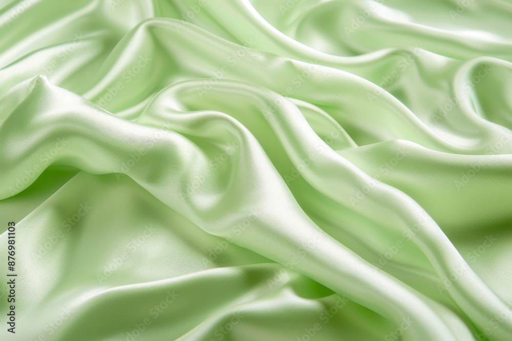 Obraz premium Close up of light satin fabric