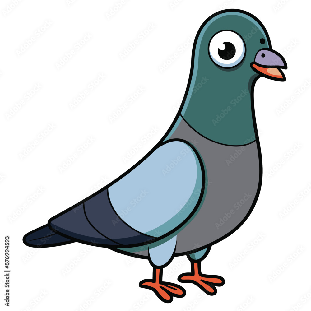Fototapeta premium Peogom Cartoon Vector for multi purpoose uses 