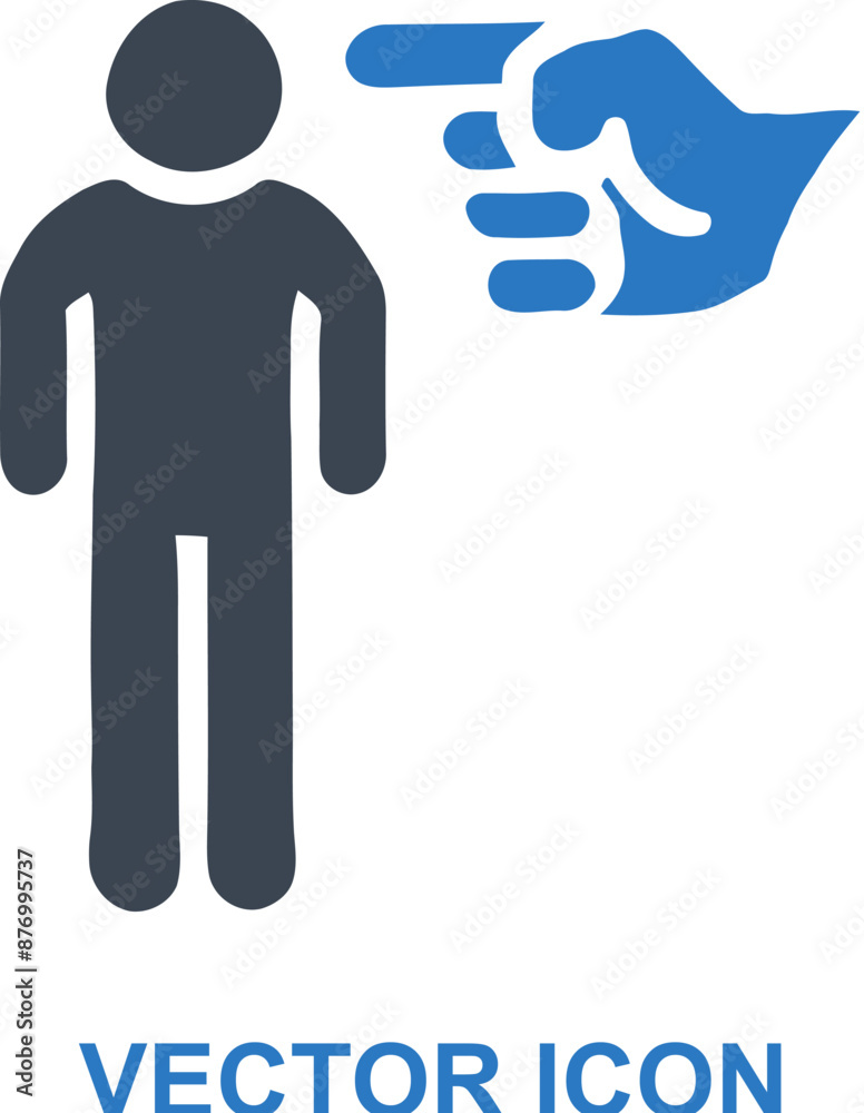 Threatening Behavior Icon in Negative Parenting Threatening Behavior Icon in Negative Parenting