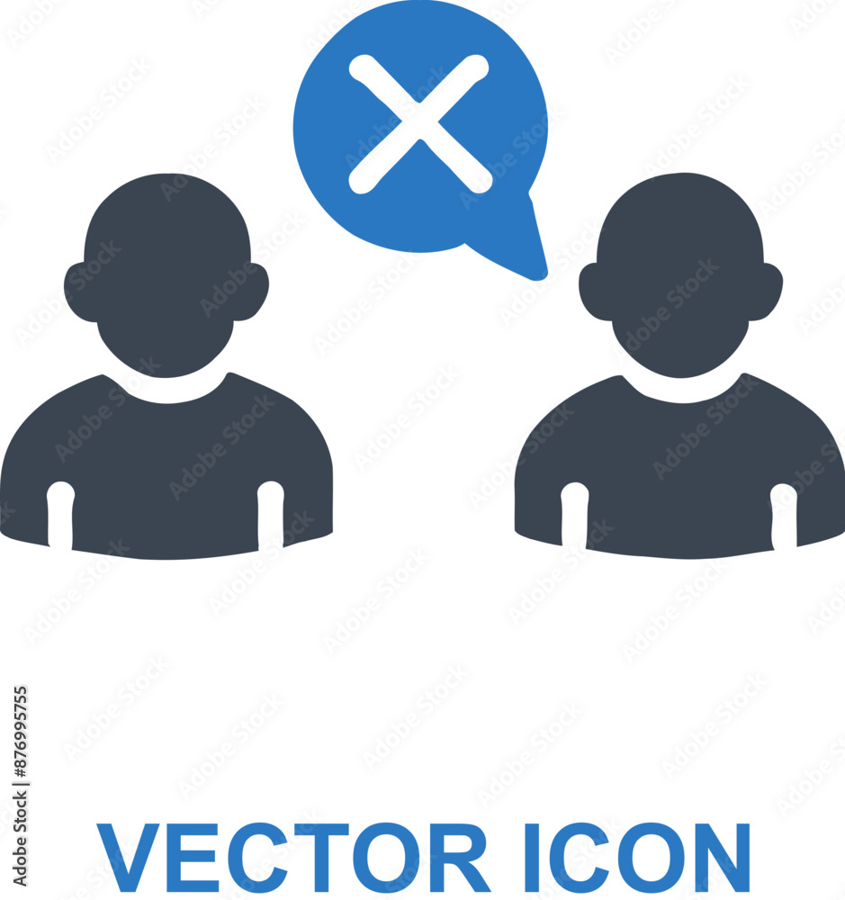 Lack of Communication Icon in Negative Parenting Lack of Communication Icon in Negative Parenting